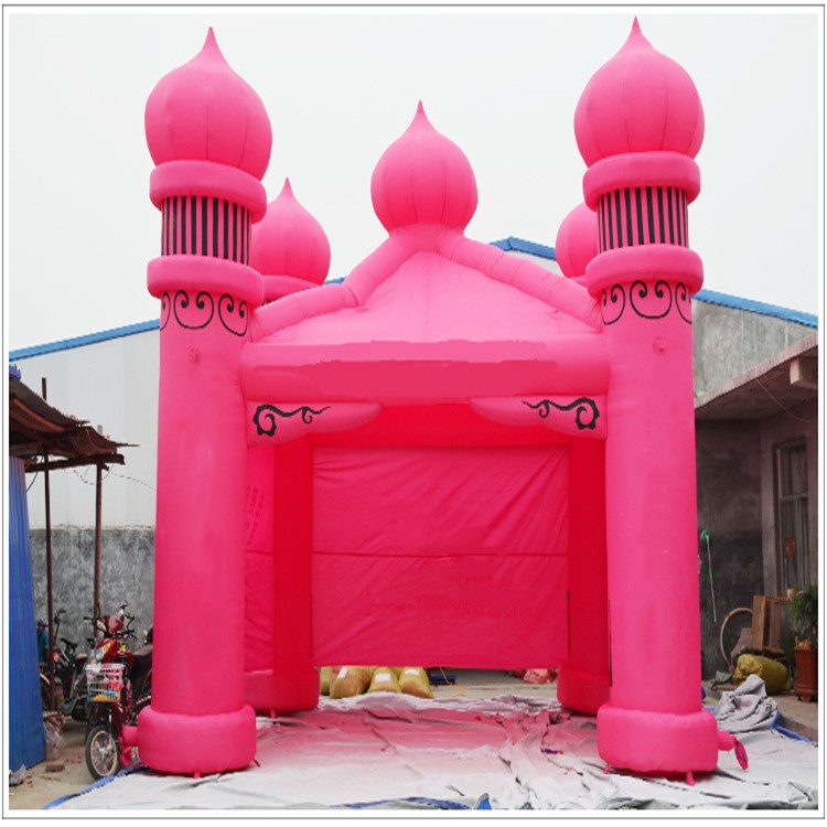 休宁粉色帐篷